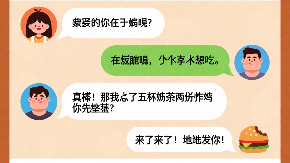 减肥男生的真实嘴脸