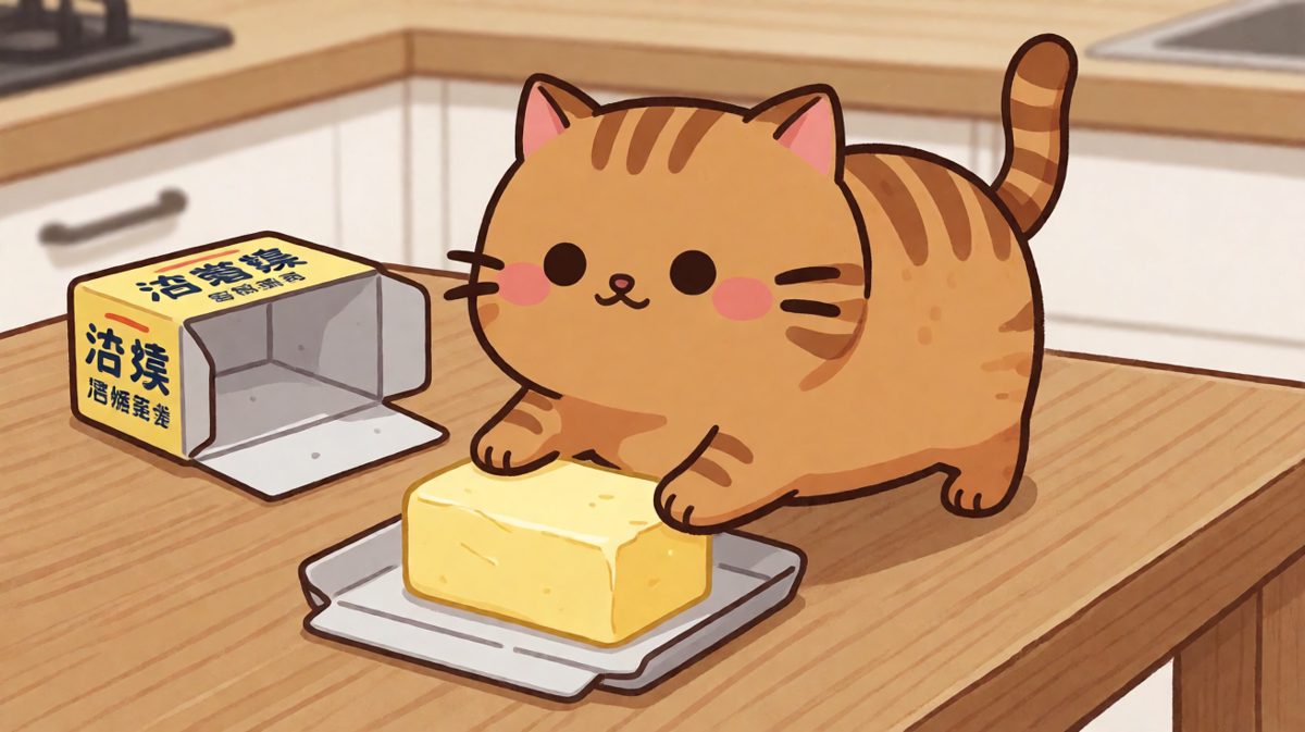橘猫：不是我推的，是黄油先动的手！