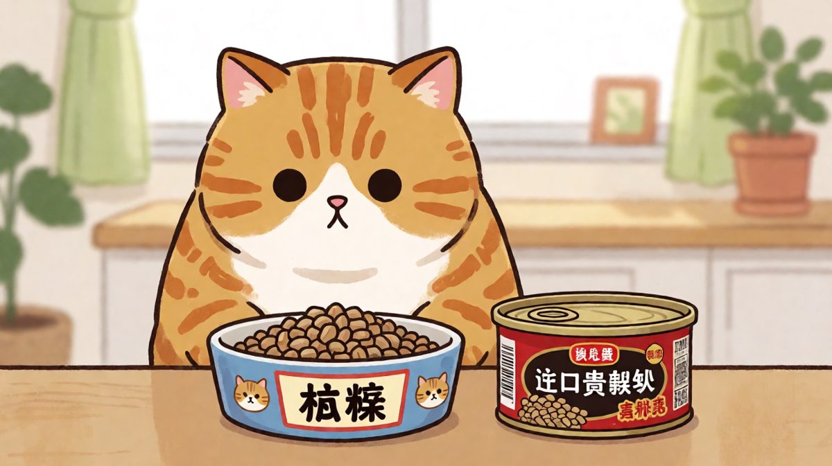 橘猫：罐头？那种平民食物也配进我的嘴？
