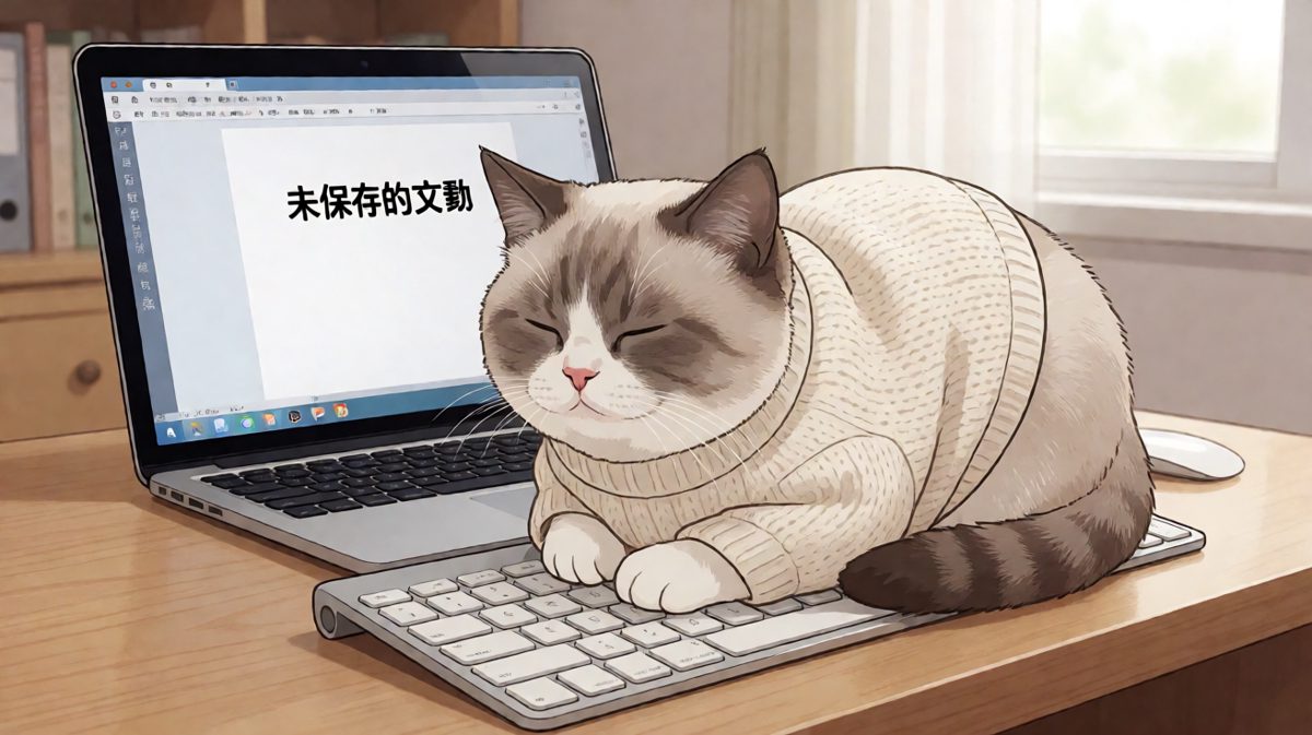 加班狗的键盘被霸占！