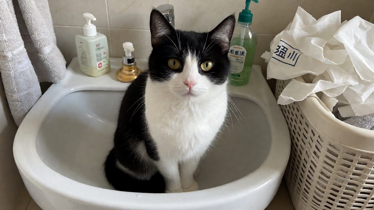 我只是想洗个澡，怎么就变成落汤猫了？