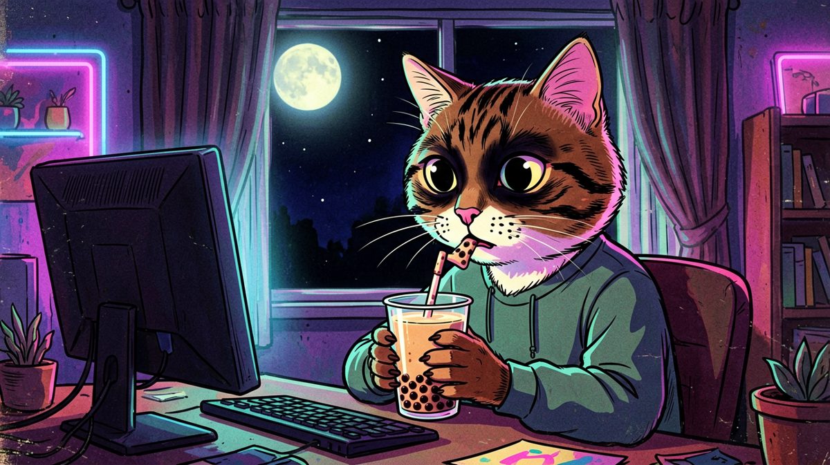 凌晨三点的夜猫子，失眠才是我的超能力