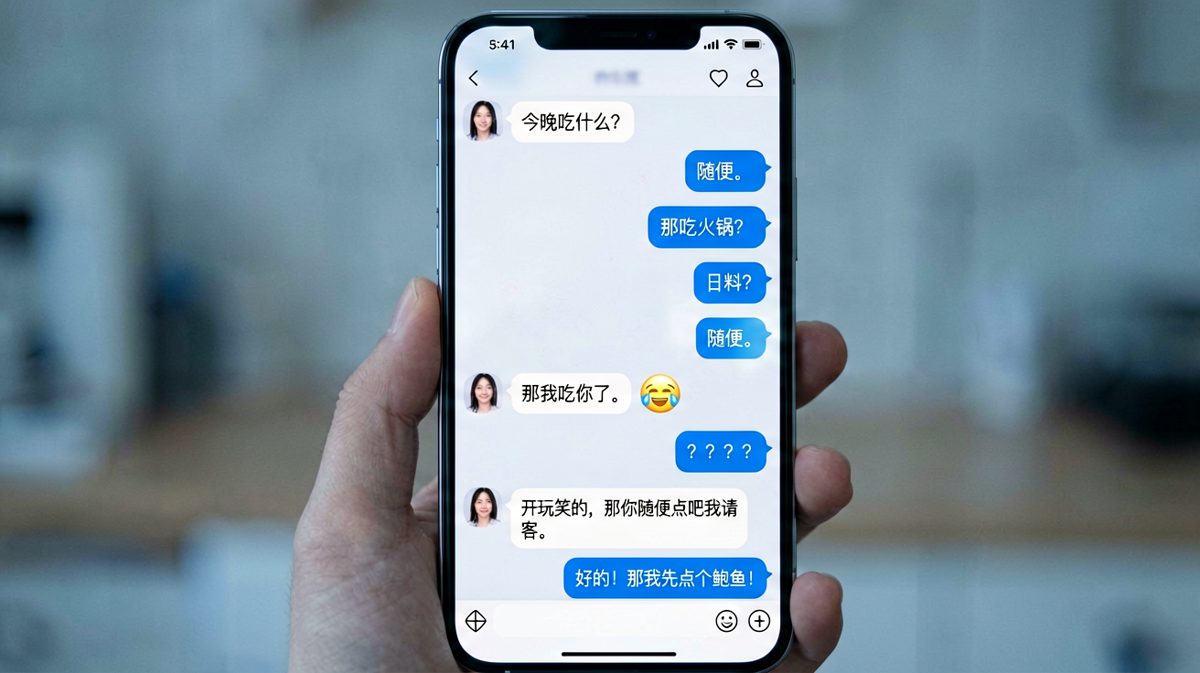 随便的代价：女生用请客换男生点菜，结果直接点名鲍鱼
