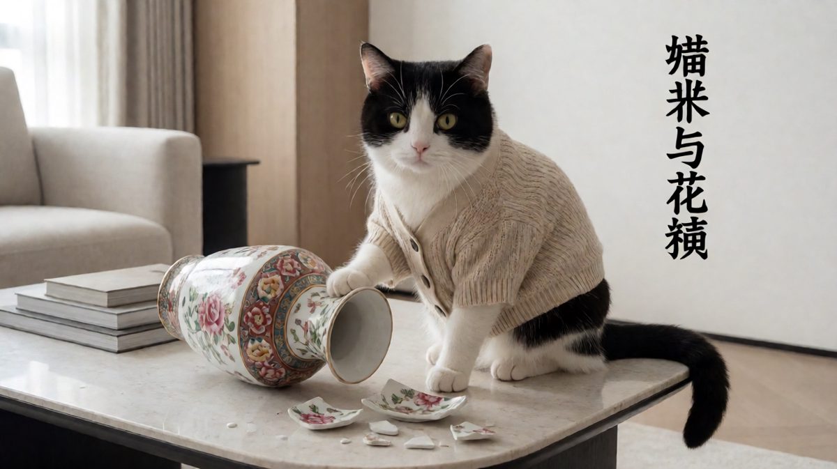 猫：是风先动的手，不是我