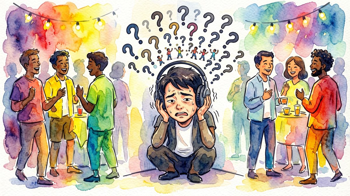 社恐现场：表面微笑，内心已逃离地球三圈