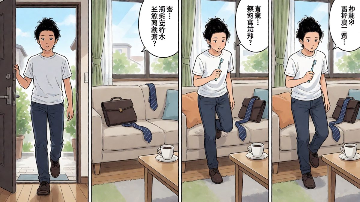 等等……我牙刷还没扔？！