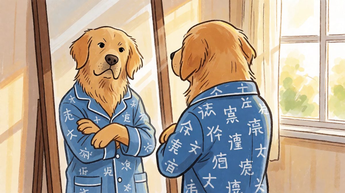 这睡衣……比我穿还帅？