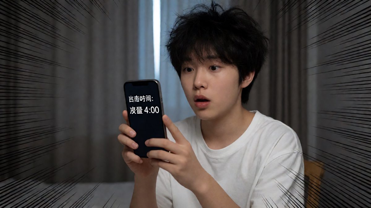 等等……这真的是早上吗？