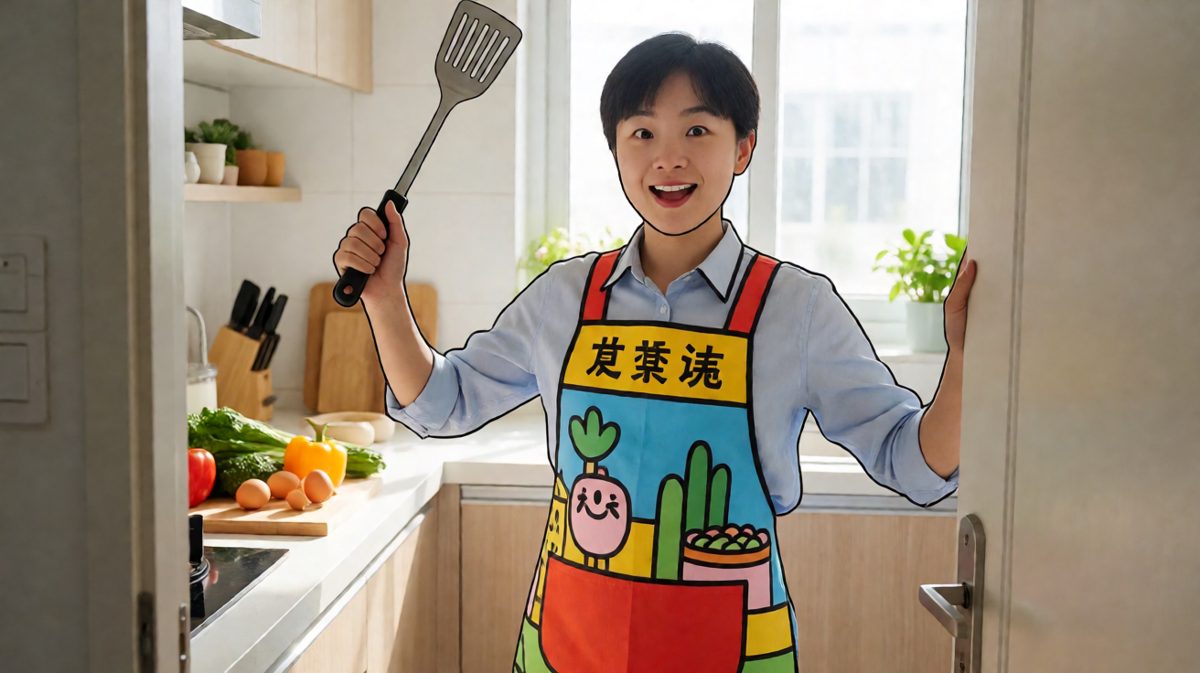 格子一：信心爆棚，今天我要征服厨房！
