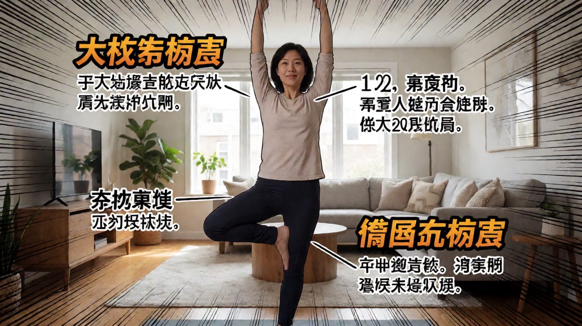 第2格：努力维持平衡，但身体已经开始不受控制。