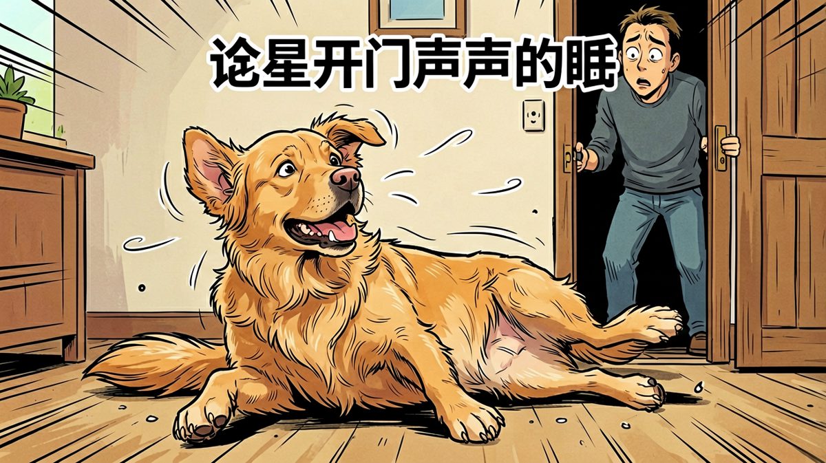 狗子：只要我不起来，铲屎的就看不到我