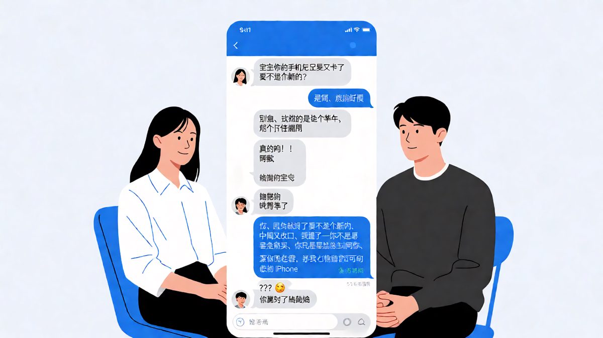 换新手机博弈战——女生看似大方实则套路深，男生反手一个精准预判