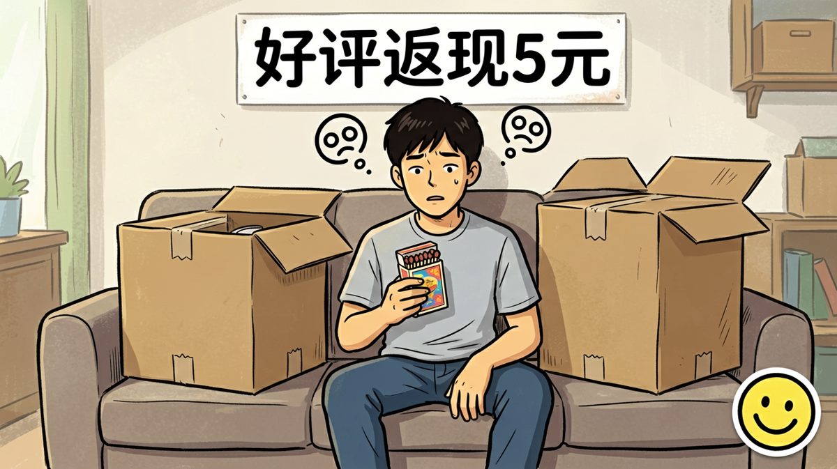 算了，好评返现五毛也是钱……