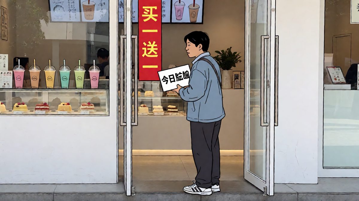 路过奶茶店无法抵抗