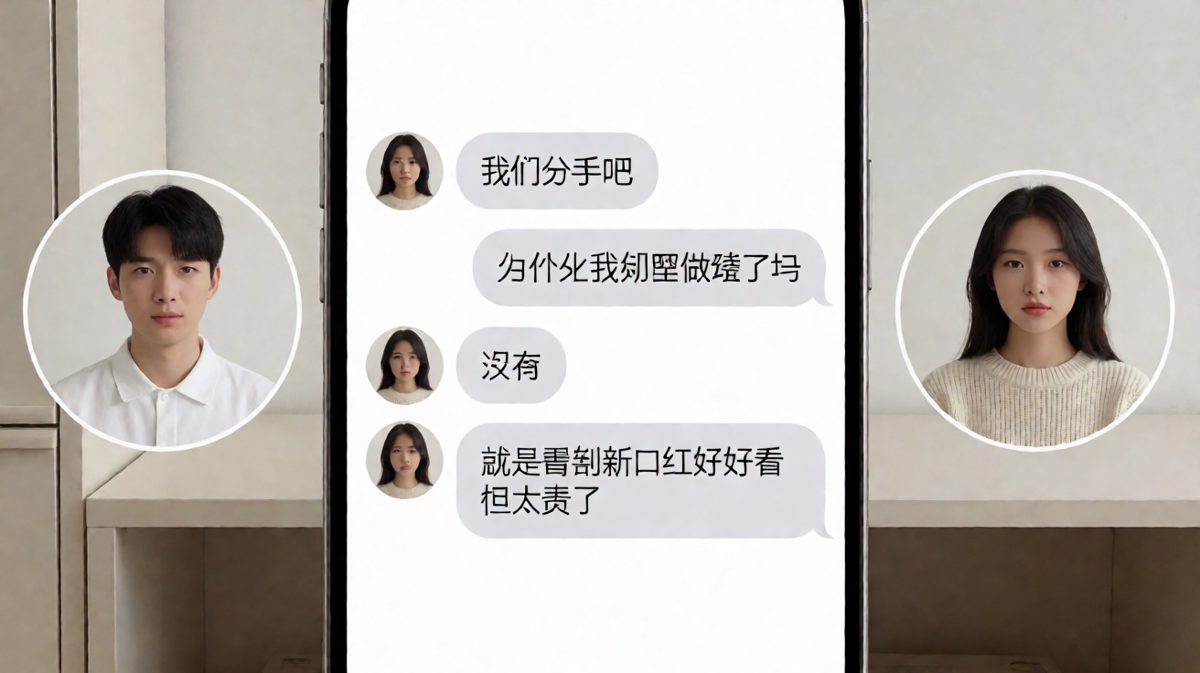 「分手」其实是「分不开」