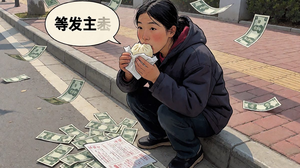每月的工资，就像大姨妈——来得快走得也快。
