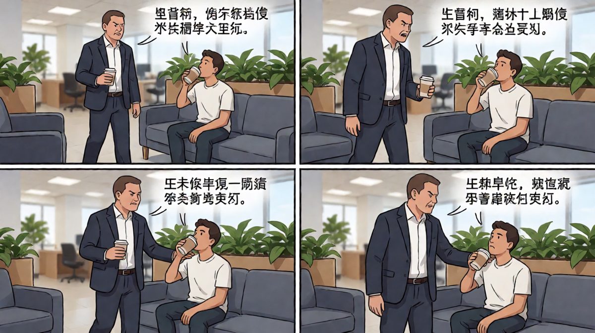 老板语重心长：小王啊，你要把公司当成自己的家。