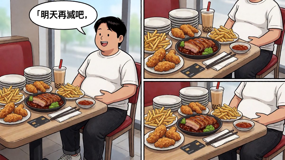 吃完这一顿，减肥明天再说