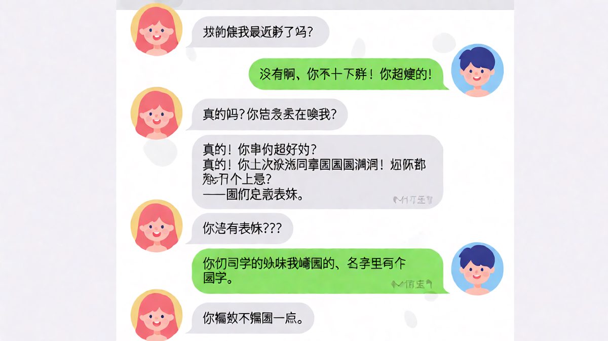 每次回答'胖不胖'都是一场生死考验。