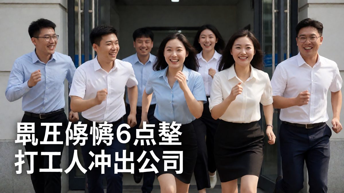 周五的下班速度，连自己都会感动