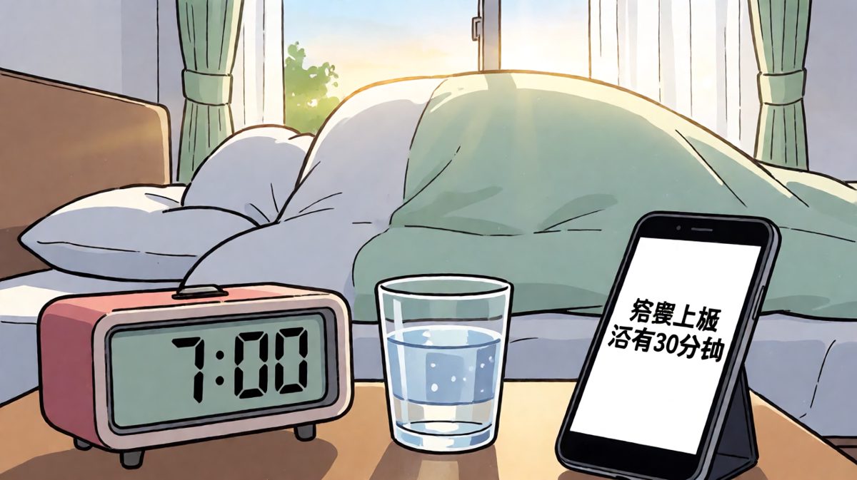 闹钟响起，但被子封印了勇者