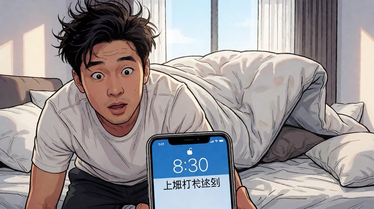 惊恐惊醒：迟到了！