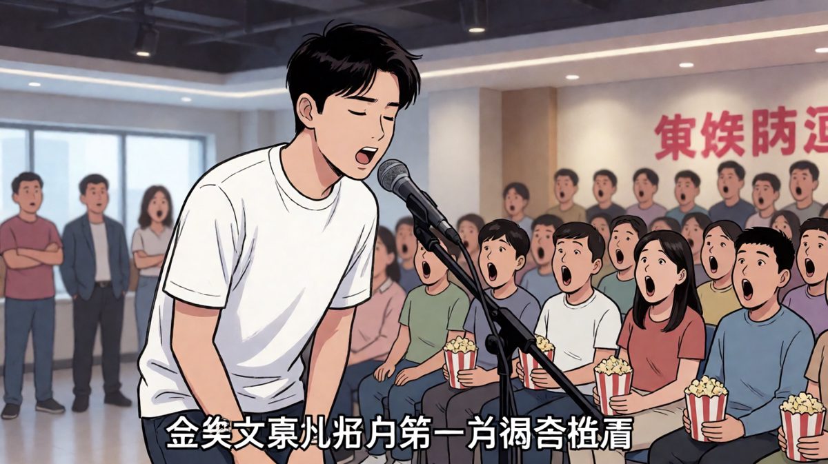开口第一秒，全场表情从嘲讽变成石化。
