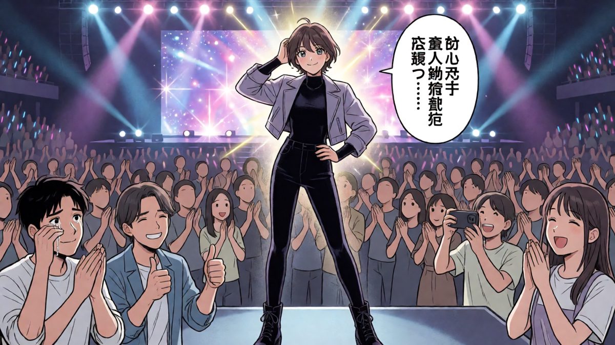 一曲终了，全场沸腾，主角挠头害羞，原来他才是隐藏大神！