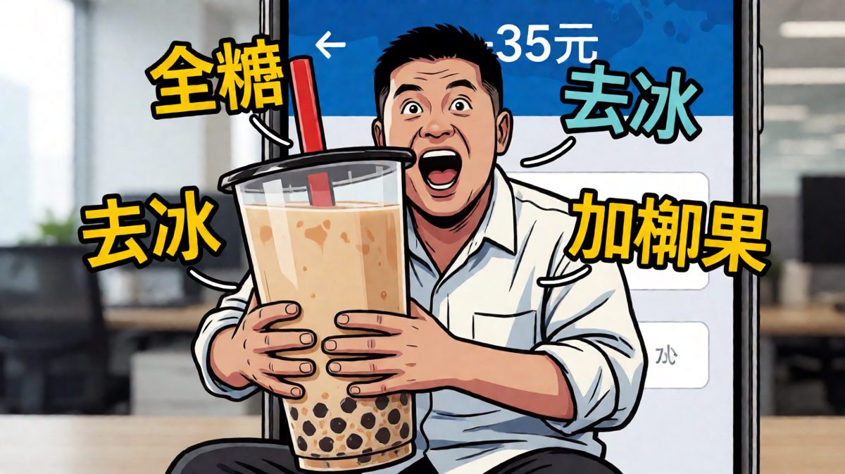 工资到账前一天，全靠奶茶续命
