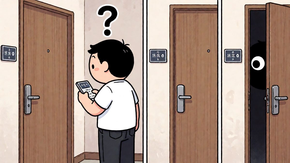 出门最大的灾难——走错了门