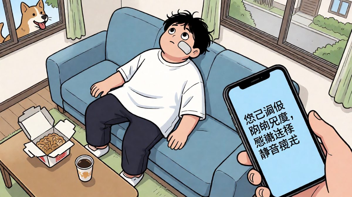 原来我只是按掉了闹钟，而失去了整个人生。