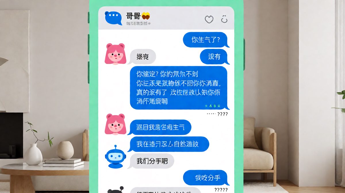 假装生气测试，结果把自己坑进去了