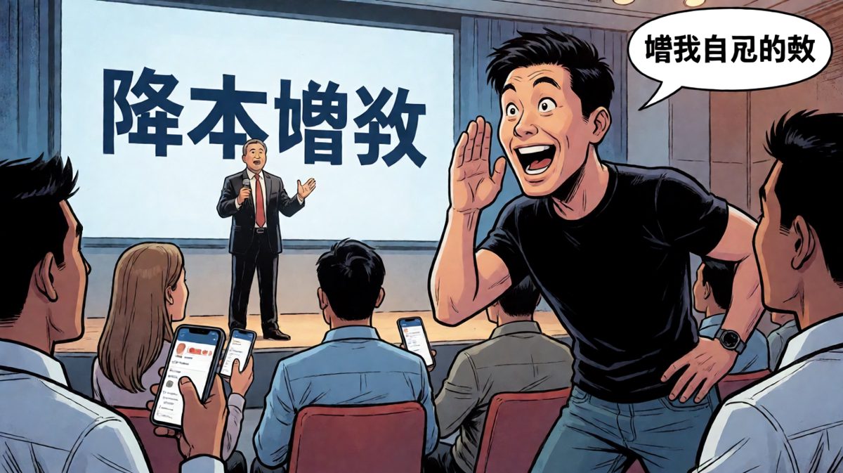 公司降本，我增效——给自己加点班费