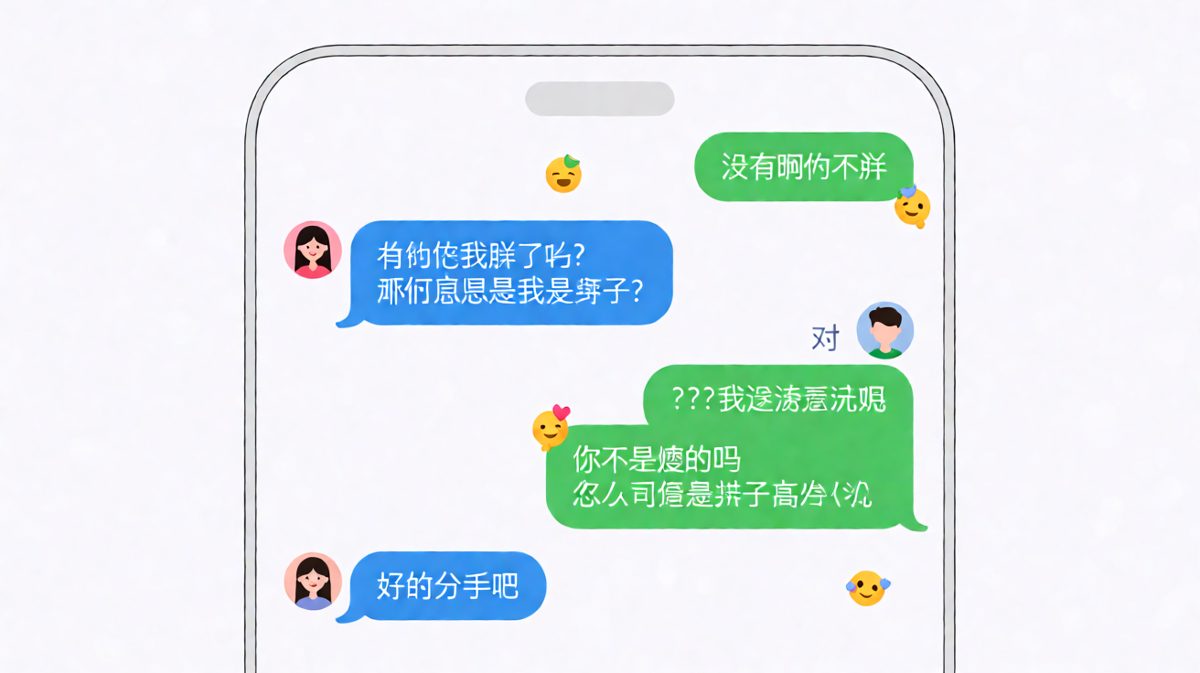 男生差点就说出来了