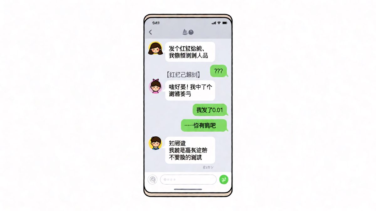 女生测人品的真实目的