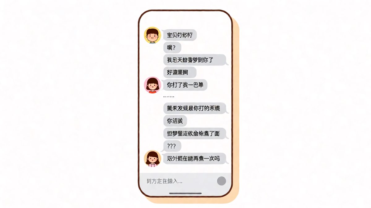 做梦挨打还能要饭，这情商没谁了。