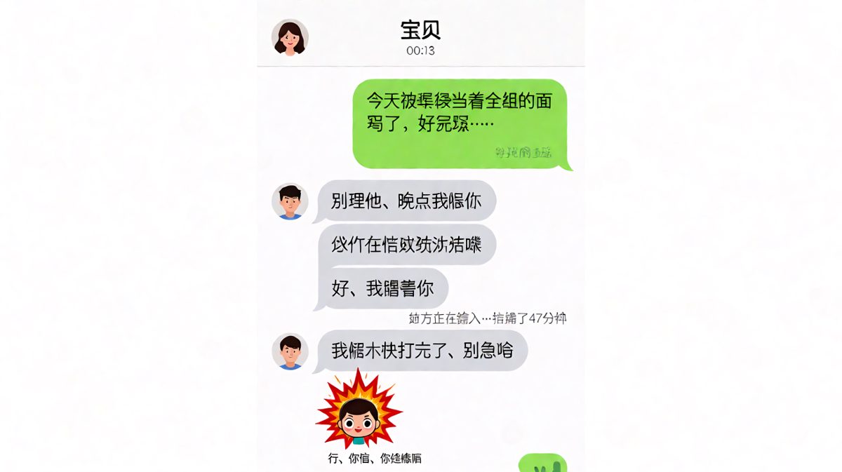 承诺「陪你」，结果陪你打了四十七分钟游戏。