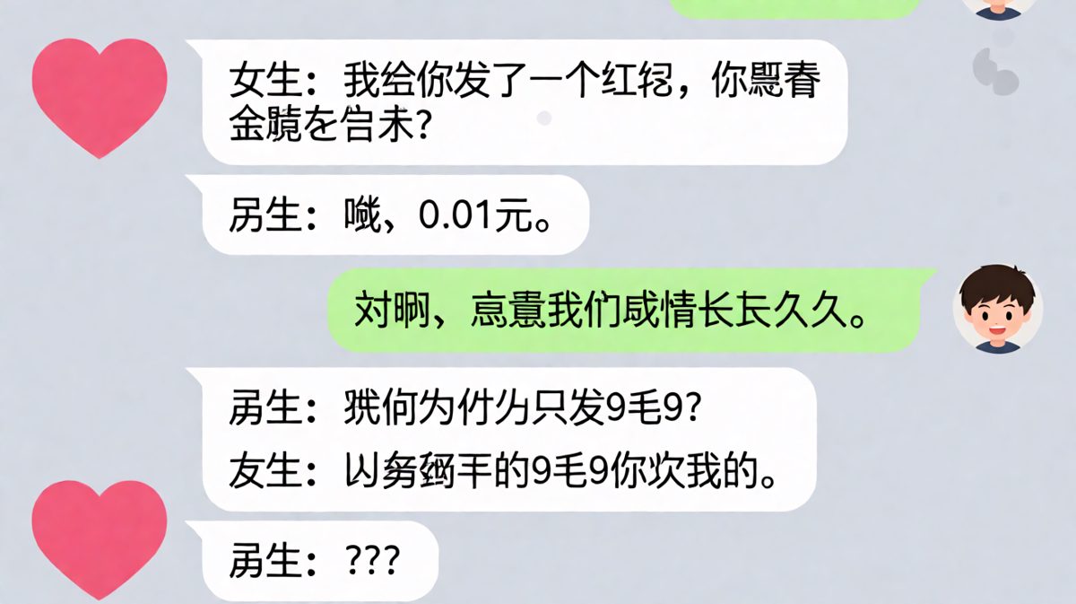 用0.01元讲爱情的浪漫经济学。