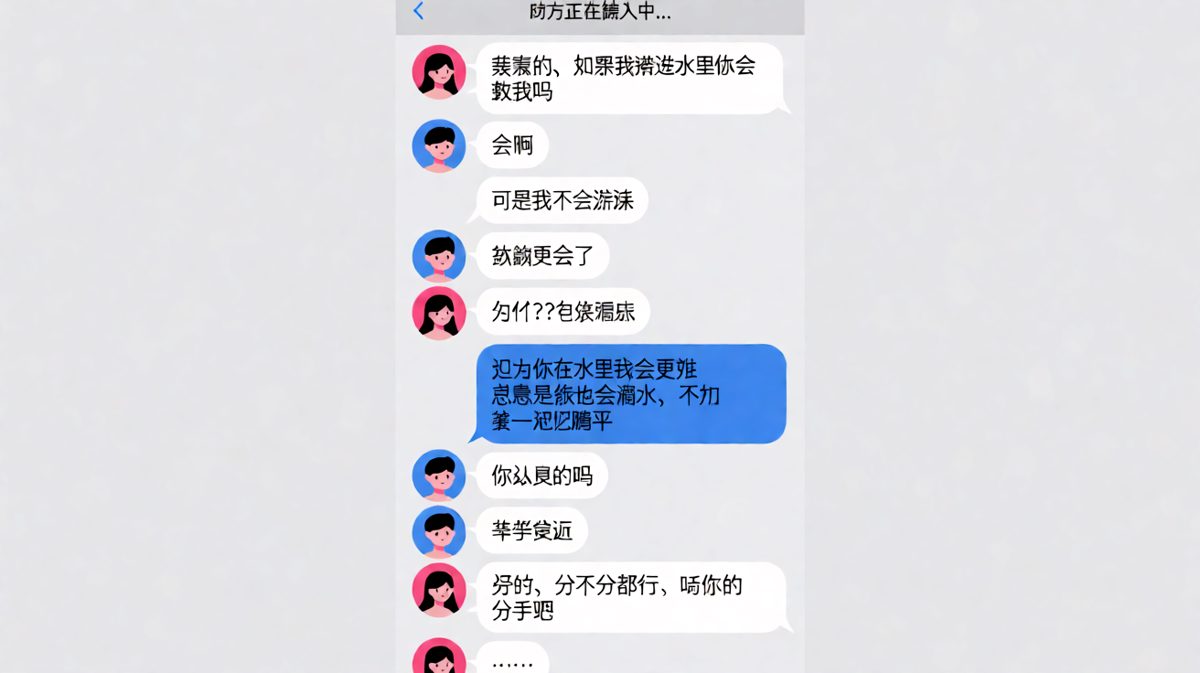 求生欲为零，恋爱脑已死