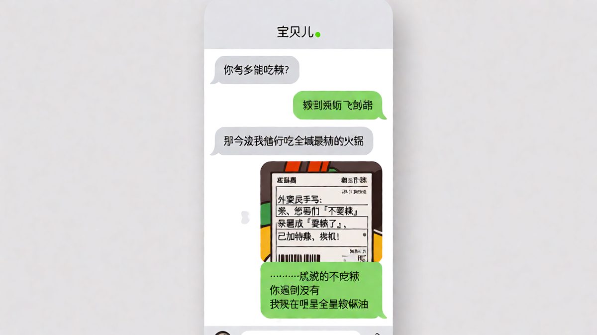 说好的辣到哭，结果哭的全是外卖员加的特辣