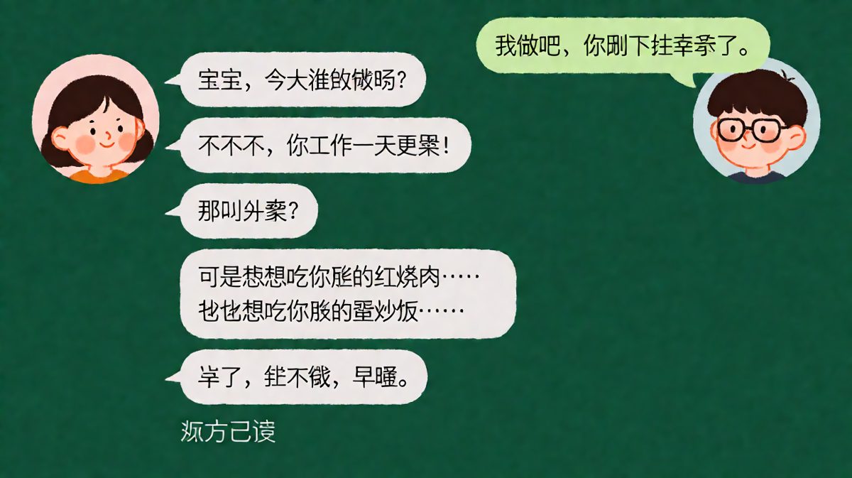 谁做饭的终极博弈：两人都想躺平