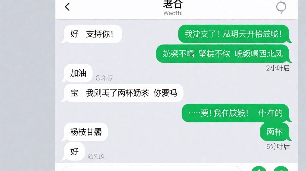 减肥誓言的保质期只有两小时，五分钟后问出「什么味的」