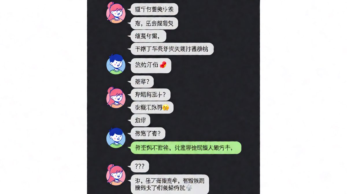 男生试图用AI身份化解危机，结果越描越黑。