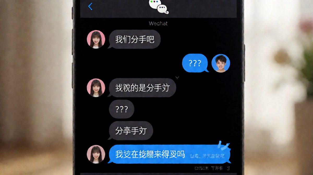 「我们分手吧」——原来是要分享手办
