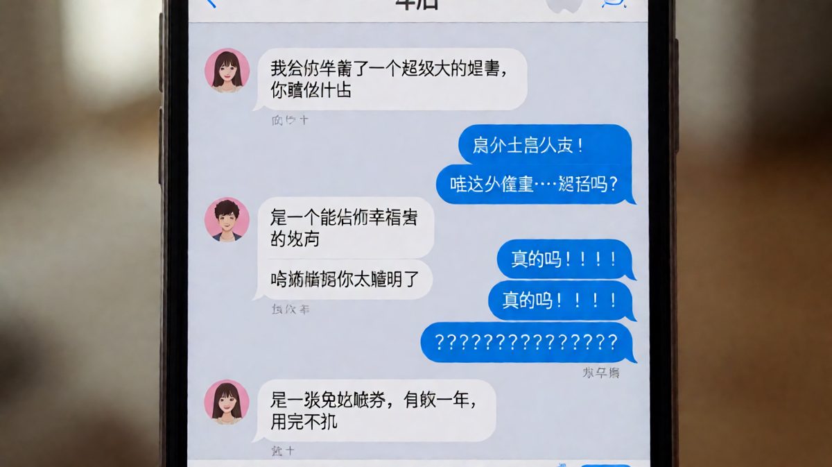 最大的惊喜是……免吵架券