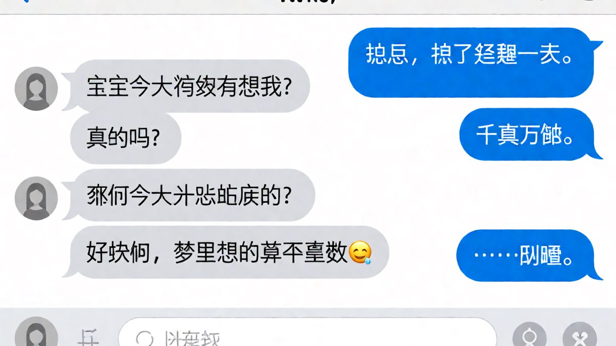 男生深情表白一天都在想你，结果醒来一问才知道是刚醒，梦到你了也算。