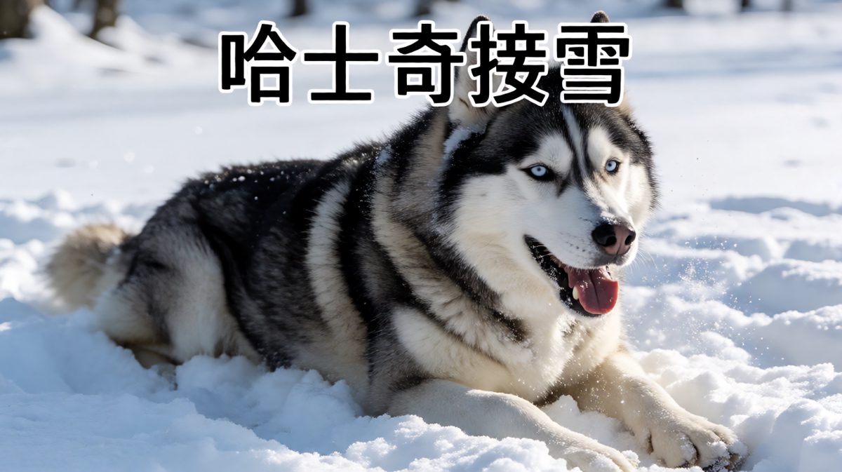 狗：这天空下的是棉花糖吗？！让我尝尝！