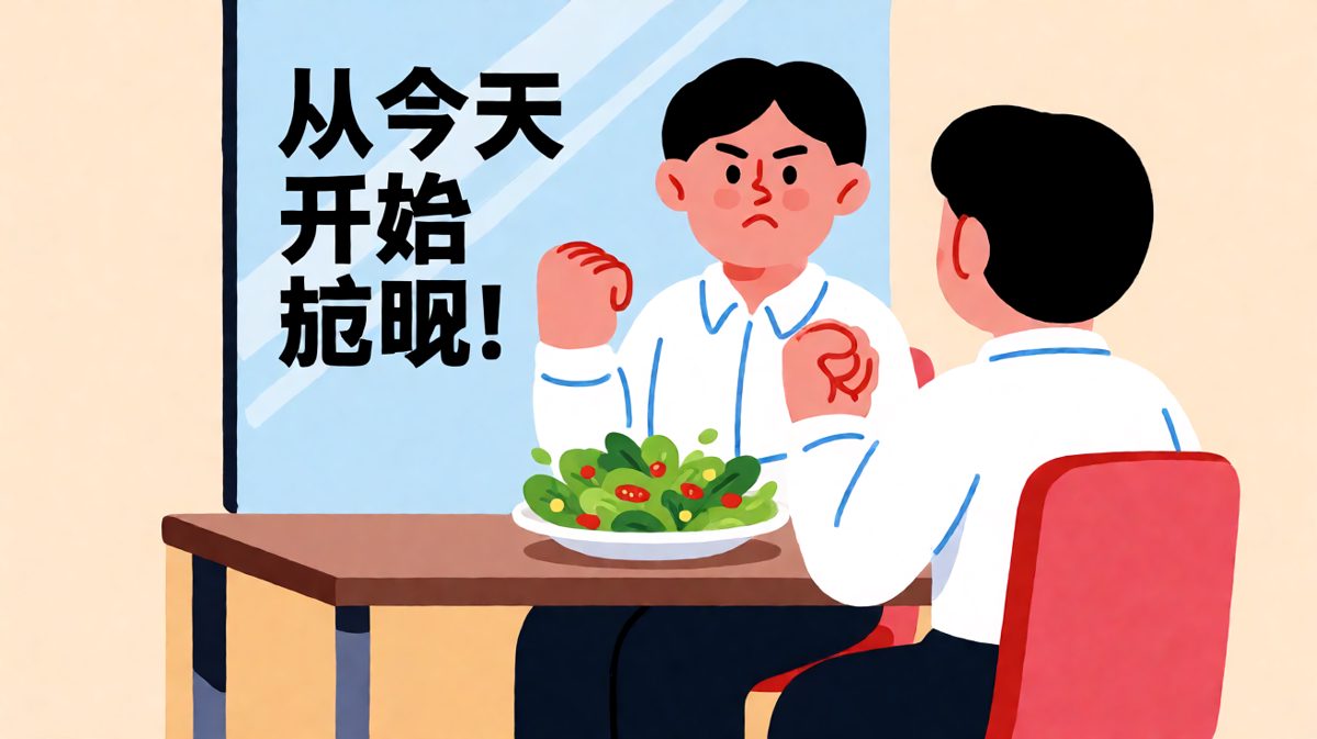 立下减肥誓言，开启健康饮食