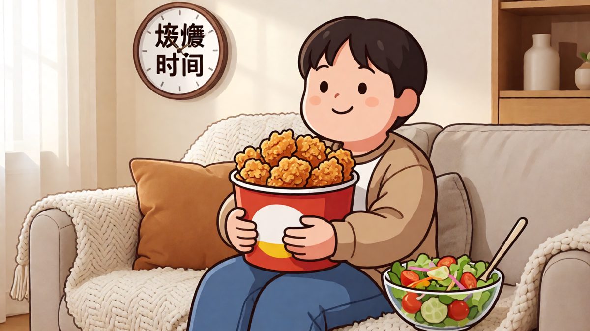 减肥？明天再说吧