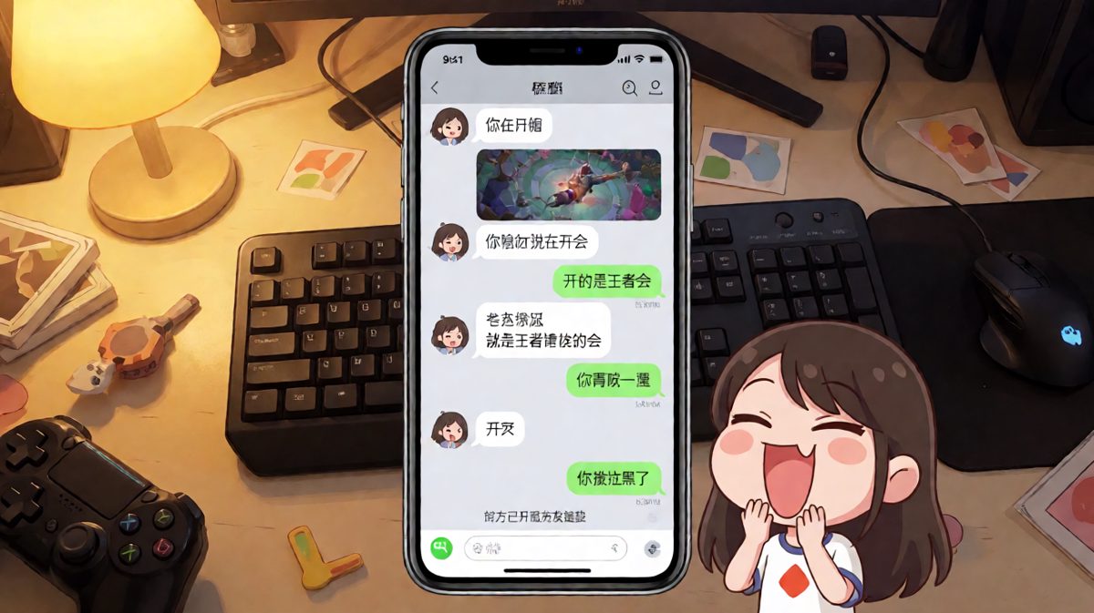 '开会'开的是王者会，拉黑是终点